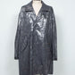 <LAST 1点> LB25AW-SHCO01-HKW | ウォッシュドホイルコーティングステンカラーライトコート | STEEL GRAY