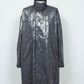 <LAST 1点> LB25AW-SHCO01-HKW | ウォッシュドホイルコーティングステンカラーライトコート | STEEL GRAY