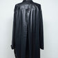 <LAST 1点> LB25AW-SHCO01-FFL | FAKE-FAKE LEATHER Ⅱ ステンカラーライトコート | BLACK
