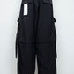 LB25AW-PT05-VTN | ヴィンテージナイロンデタッチャブルカーゴパンツ | BLACK
