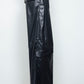 <LAST 1点> LB25AW-PT09-FFL | FAKE-FAKE LEATHER Ⅱ シンフラップバギートラウザー | BLACK