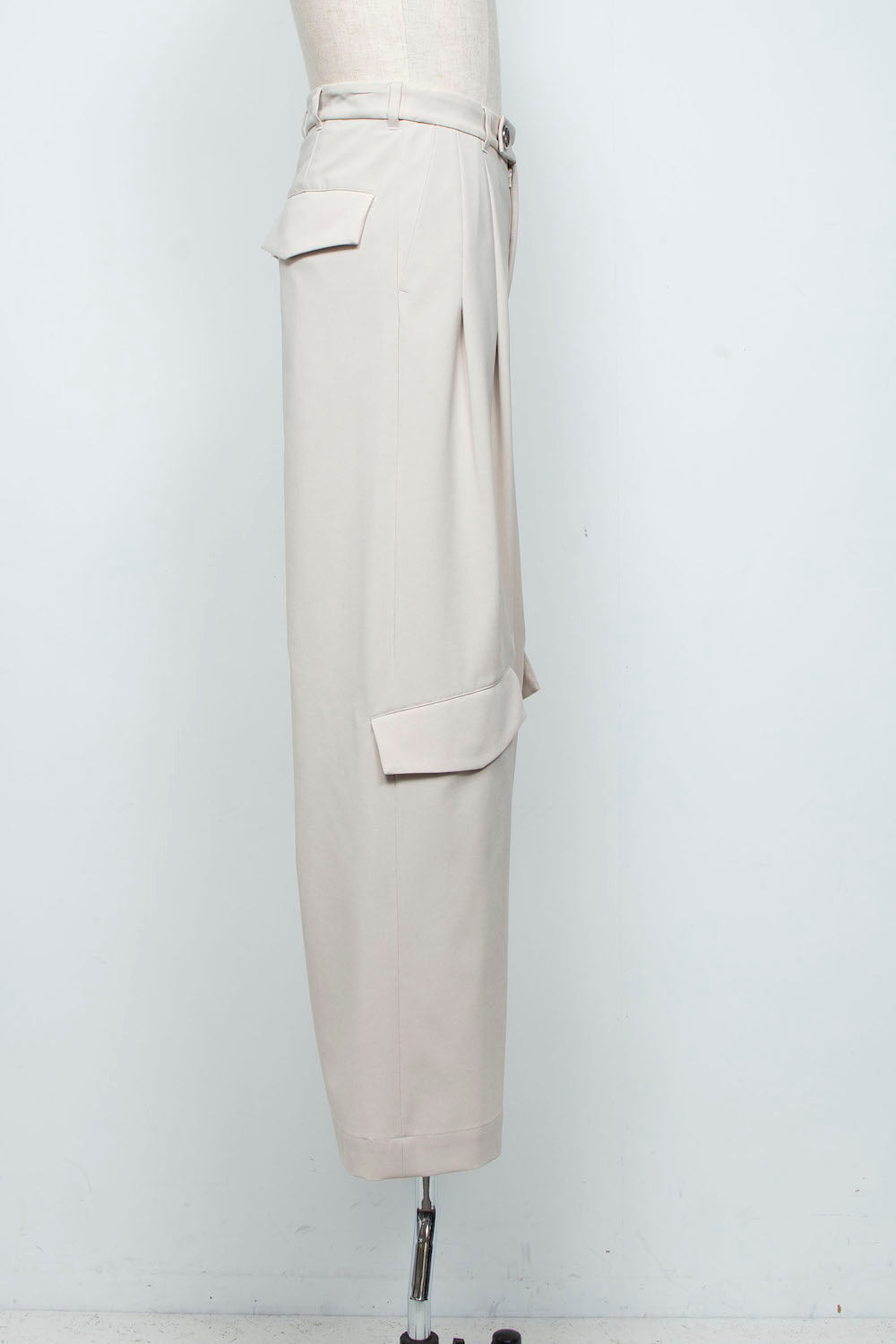 LB26SS-PT09-BDS | オリジナル3レイヤー シンフラップバギートラウザー | NATURAL