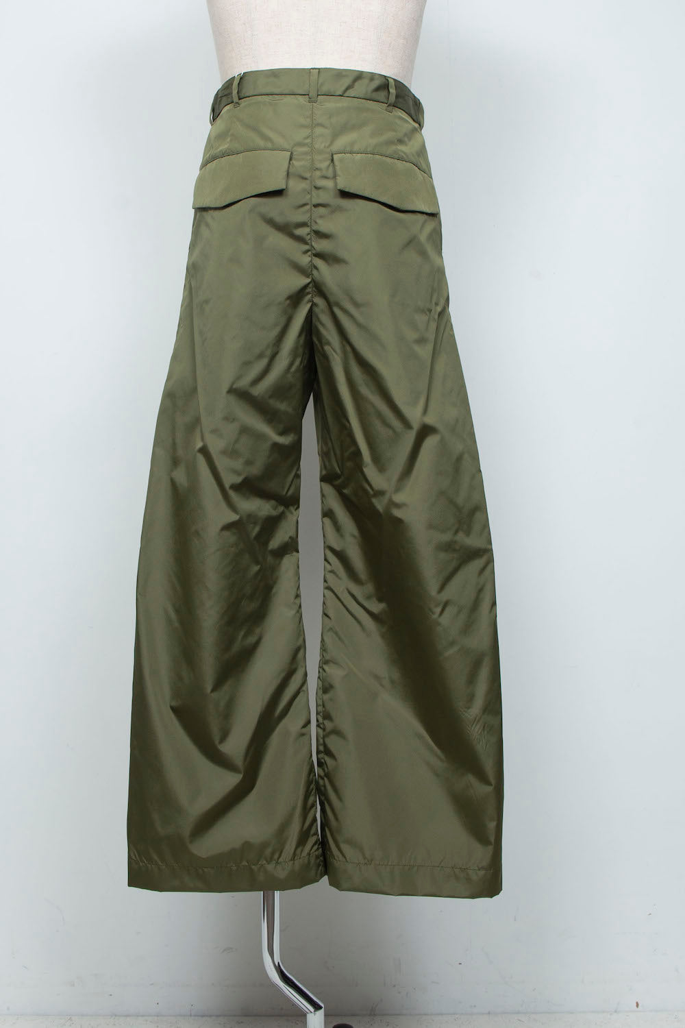 LB26SS-PT09-TRT | TRUSSAIR®︎ TWILL シンフラップバギートラウザー | MILITARY GREEN