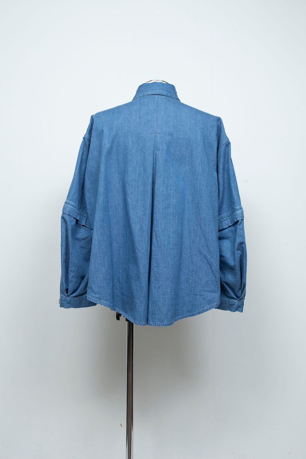 LB26SS-SH11-BWD | 7.5ozデニム デタッチャブルスリーブシャツ | BLUE WASHED