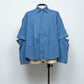 LB26SS-SH11-BWD | 7.5ozデニム デタッチャブルスリーブシャツ | BLUE WASHED