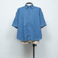 LB26SS-SH11-BWD | 7.5ozデニム デタッチャブルスリーブシャツ | BLUE WASHED