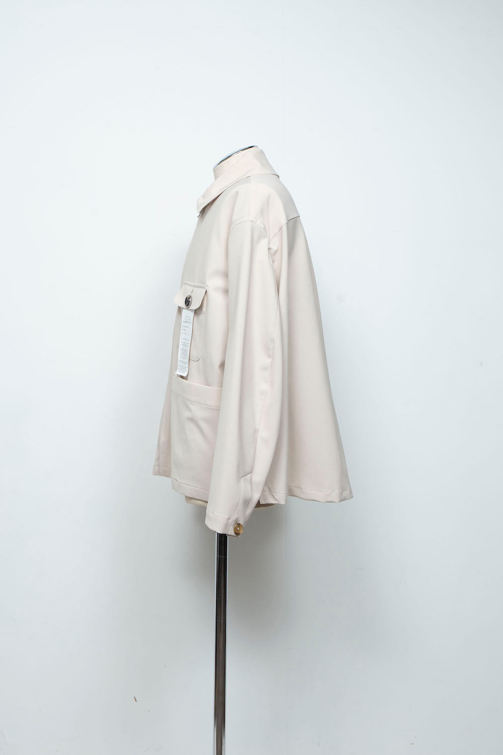 LB26SS-SH10-BDS | オリジナル3レイヤー ジップフライカバーオール | NATURAL