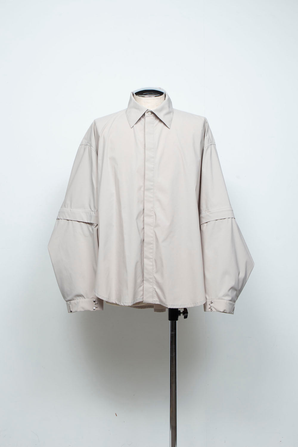 LB26SS-SH11-TCB | プライムフレックス デタッチャブルスリーブシャツ | GREIGE