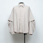 LB26SS-SH11-TCB | プライムフレックス デタッチャブルスリーブシャツ | GREIGE