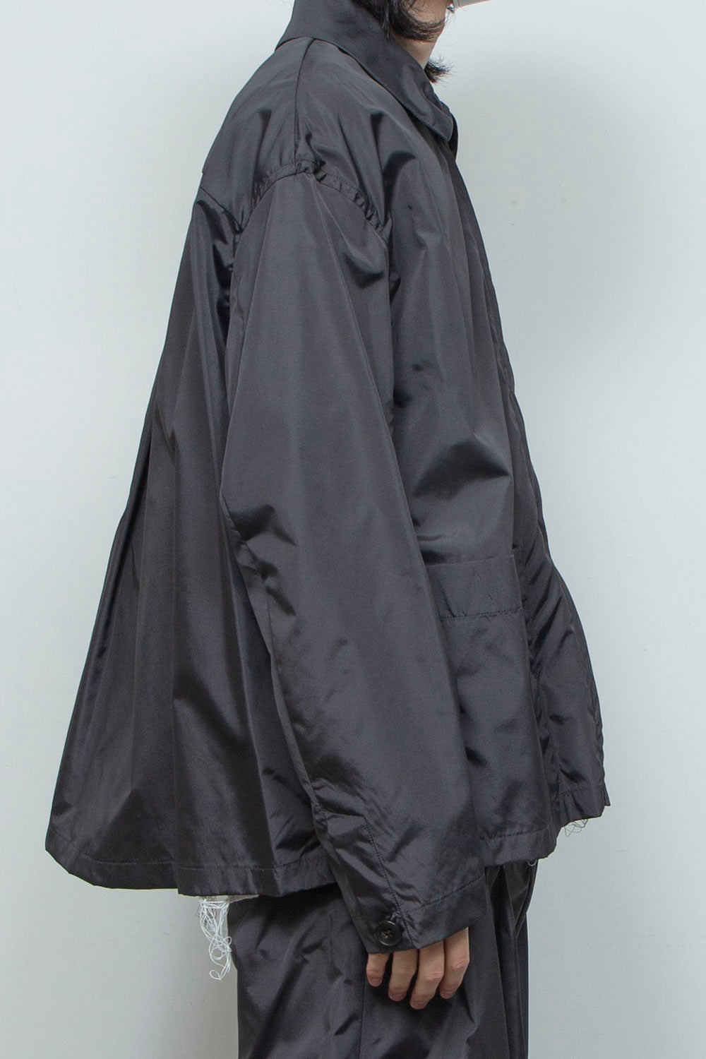 LB26SS-SH10-TRT | TRUSSAIR®︎ TWILL ジップフライカバーオール| CHARCOAL