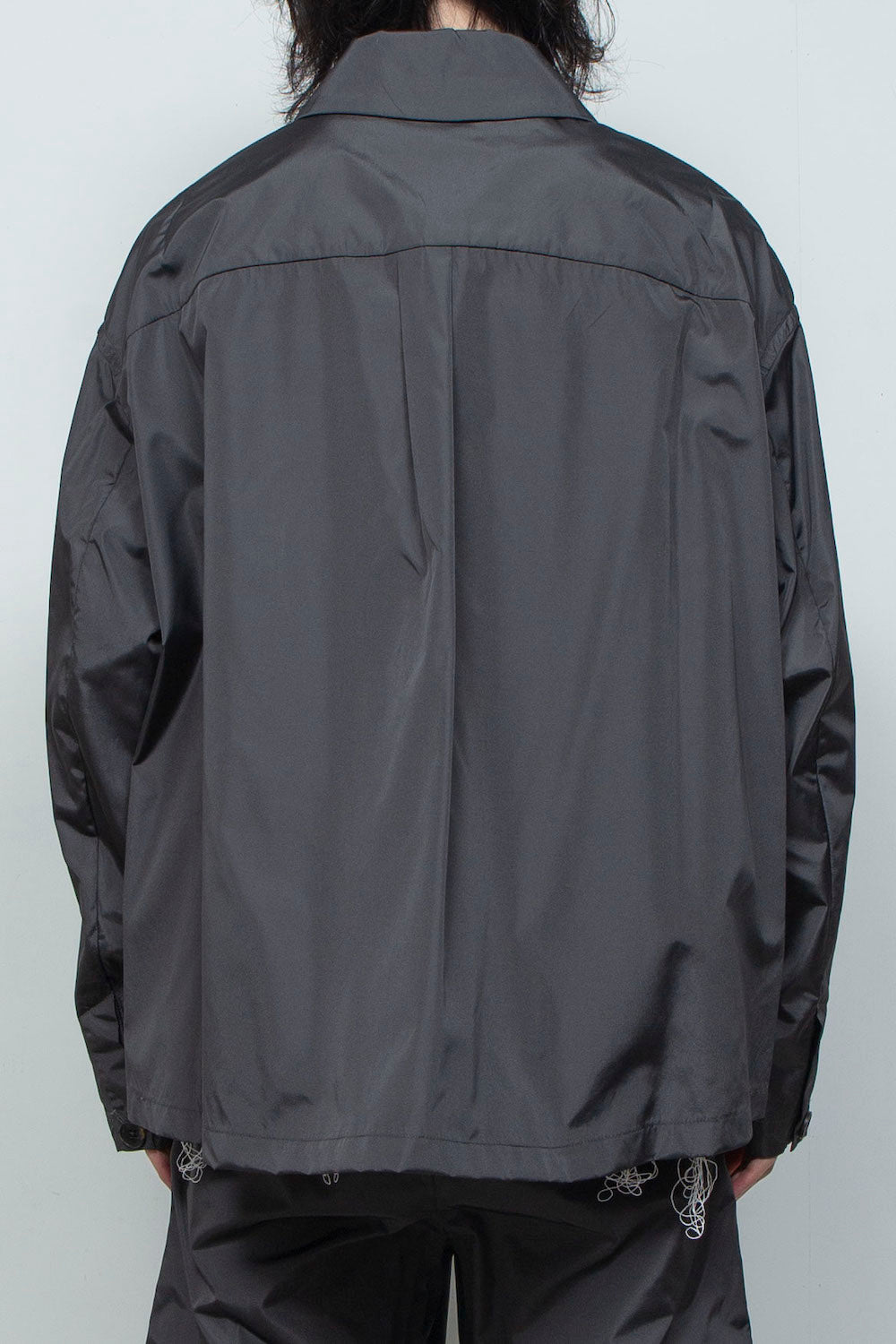 LB26SS-SH10-TRT | TRUSSAIR®︎ TWILL ジップフライカバーオール| CHARCOAL