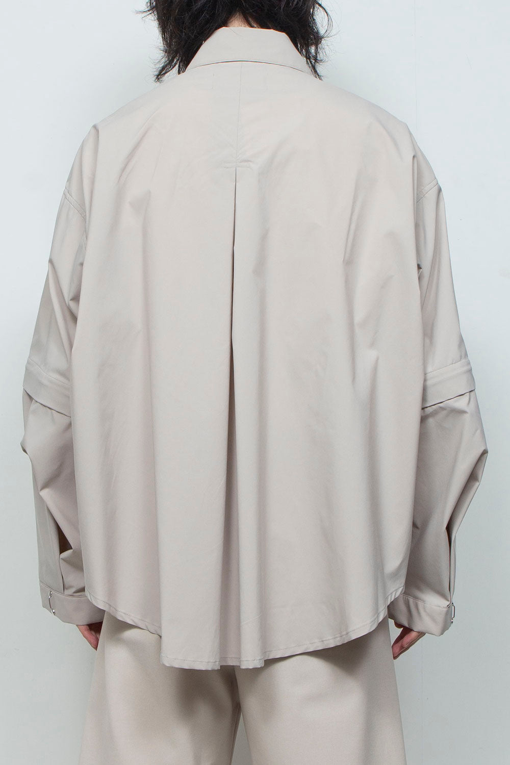 LB26SS-SH11-TCB | プライムフレックス デタッチャブルスリーブシャツ | GREIGE