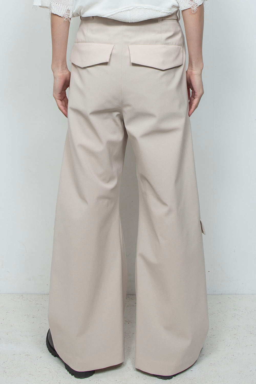 LB26SS-PT09-BDS | オリジナル3レイヤー シンフラップバギートラウザー | NATURAL