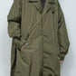 LB26SS-SHCO01-TRT | TRUSSAIR®︎ TWILL セミロングステンカラーコート| MILITARY GREEN
