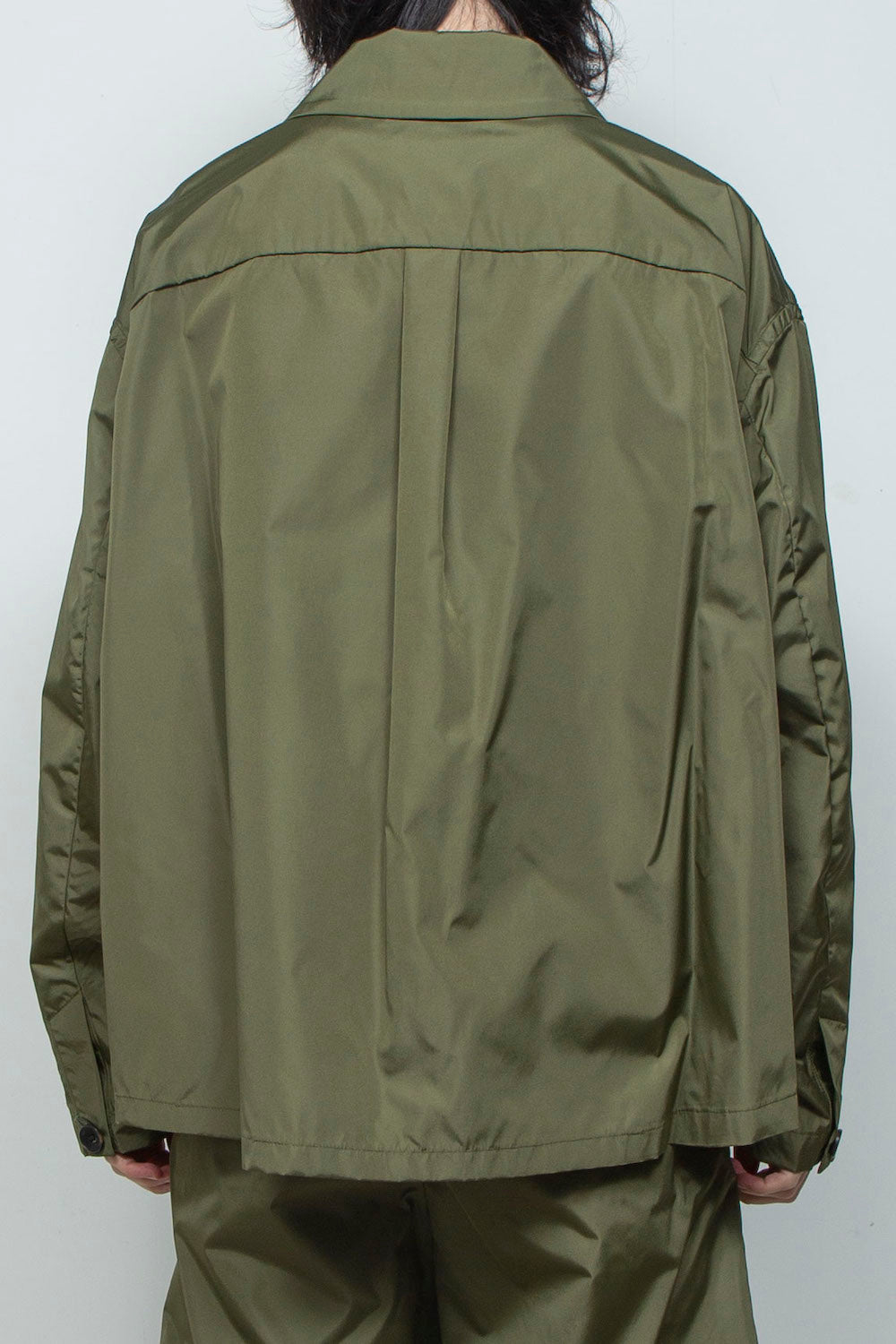 LB26SS-SH10-TRT | TRUSSAIR®︎ TWILL ジップフライカバーオール| MILITARY GREEN