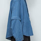 LB26SS-SH11-BWD | 7.5ozデニム デタッチャブルスリーブシャツ | BLUE WASHED