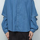 LB26SS-SH11-BWD | 7.5ozデニム デタッチャブルスリーブシャツ | BLUE WASHED