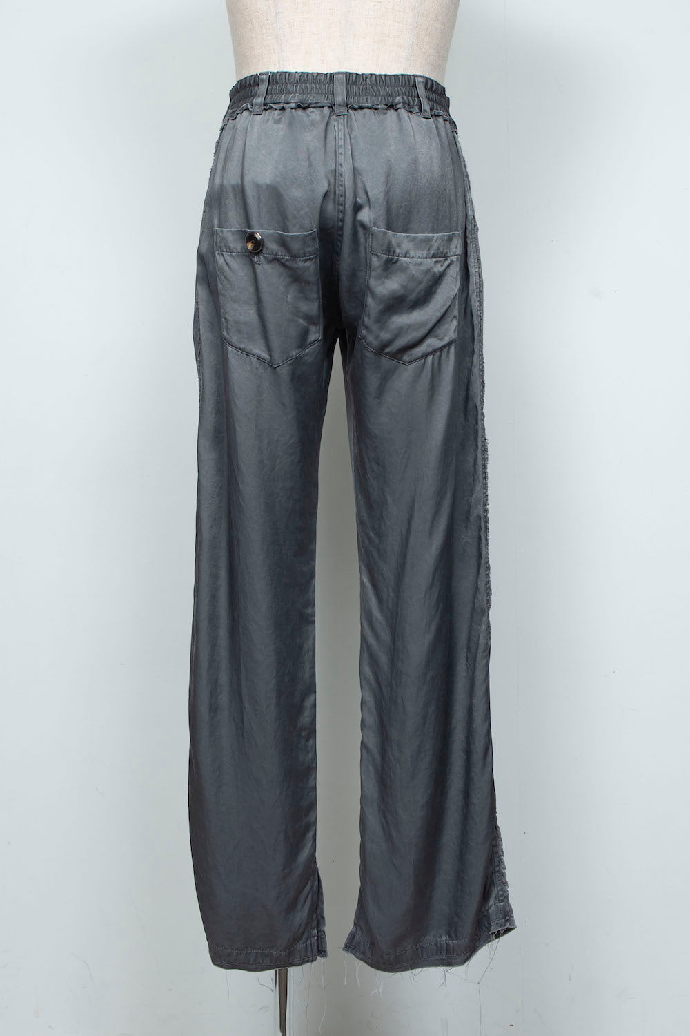 LB26SS-PT02-PDC | ピグメントウォッシュドローライズ5Pセミフレアパンツ | SLATE GRAY