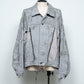 <LAST 1点> LB26SS-JK02-JQD | オリジナル蔦ジャガード再構築カーペンターデニムジャケット | IVY×CONCRETE