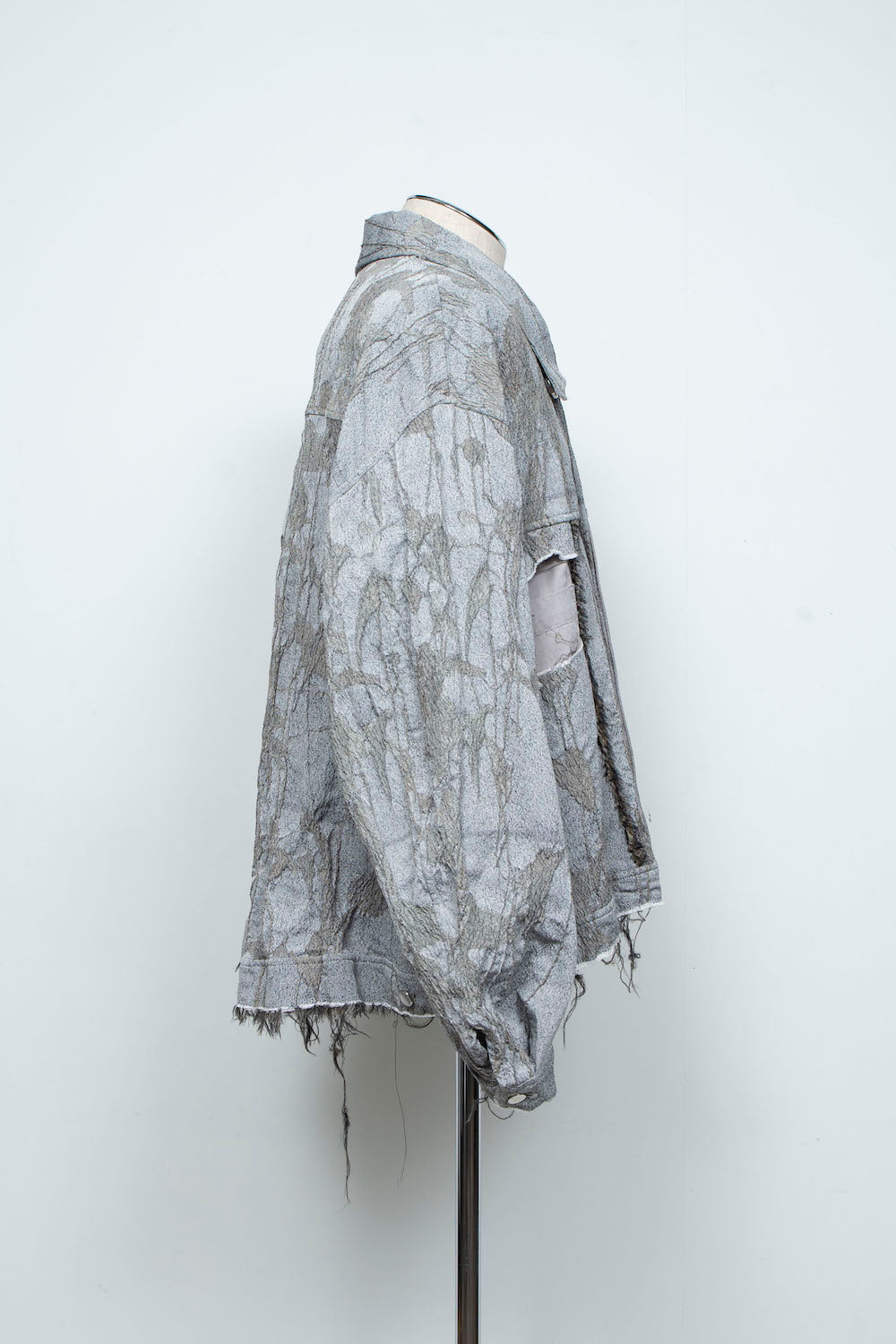 <LAST 1点> LB26SS-JK02-JQD | オリジナル蔦ジャガード再構築カーペンターデニムジャケット | IVY×CONCRETE