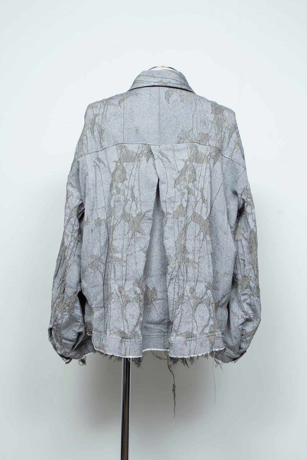 <LAST 1点> LB26SS-JK02-JQD | オリジナル蔦ジャガード再構築カーペンターデニムジャケット | IVY×CONCRETE