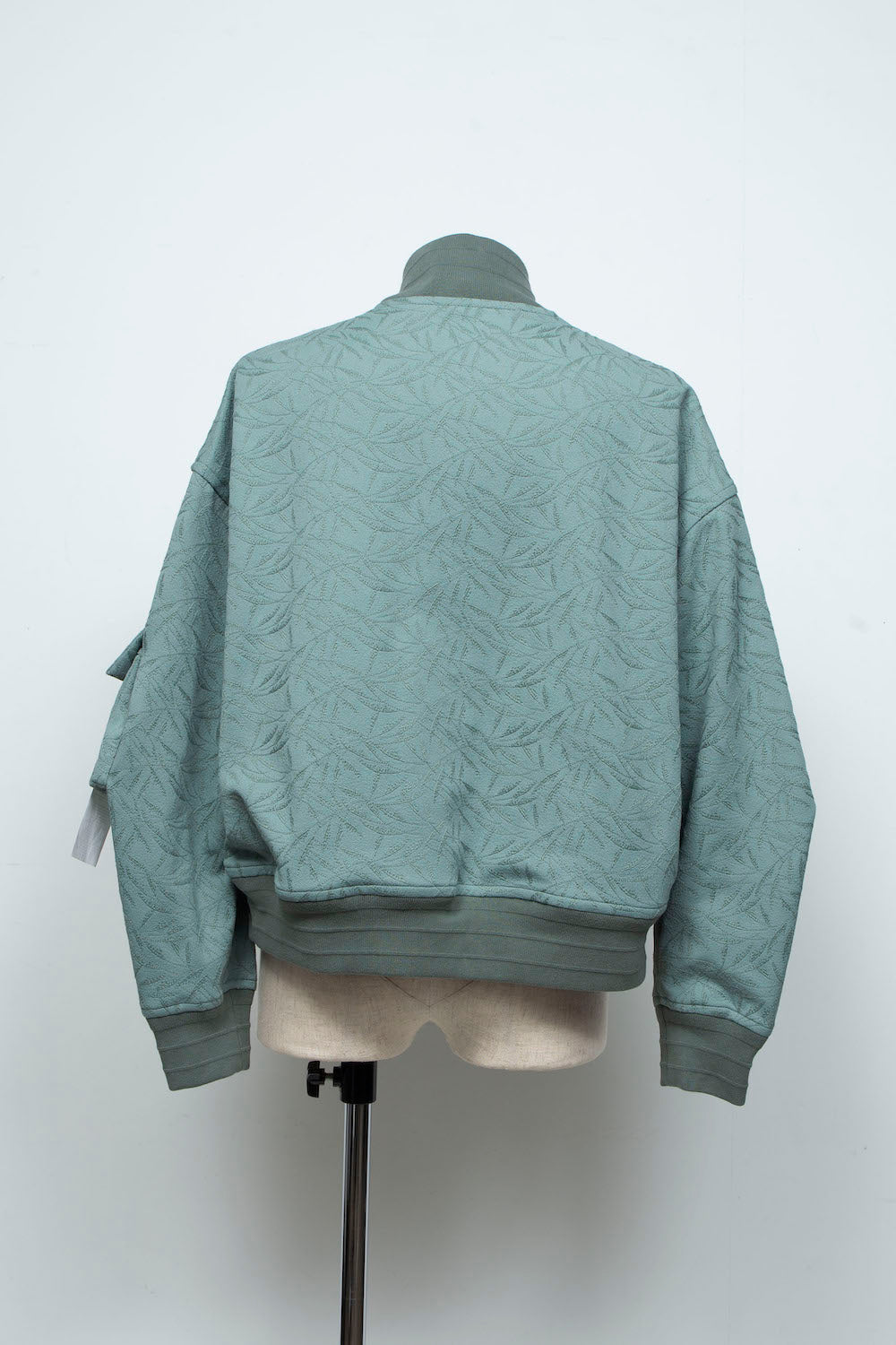 <LAST 1点> LB26SS-SWBL01-ETJ | フルエンブロイダリージャージースタジアムブルゾン | GLASS GREEN