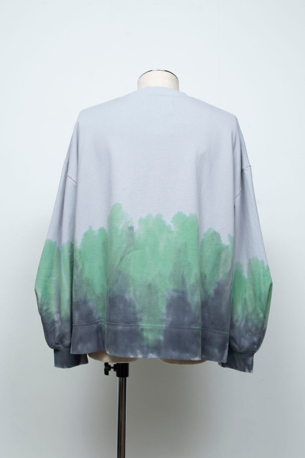 LB26SS-PO10-GDJ | ハンドダイドロングスリーブプルオーバー | ICE GRAY DYED