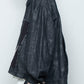 <LAST 1点> LB26SS-JK02-HPD | ホイルプリント再構築カーペンターデニムジャケット | BLACK×FOIL
