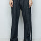 <LAST 1点> LB26SS-PT02-HPD | ホイルプリントローライズ5Pセミフレアパンツ | BLACK×FOIL