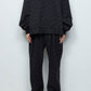 <LAST 1点> LB26SS-PO08-ETJ | フルエンブロイダリージャージープルオーバー | BLACK
