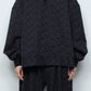 <LAST 1点> LB26SS-PO08-ETJ | フルエンブロイダリージャージープルオーバー | BLACK