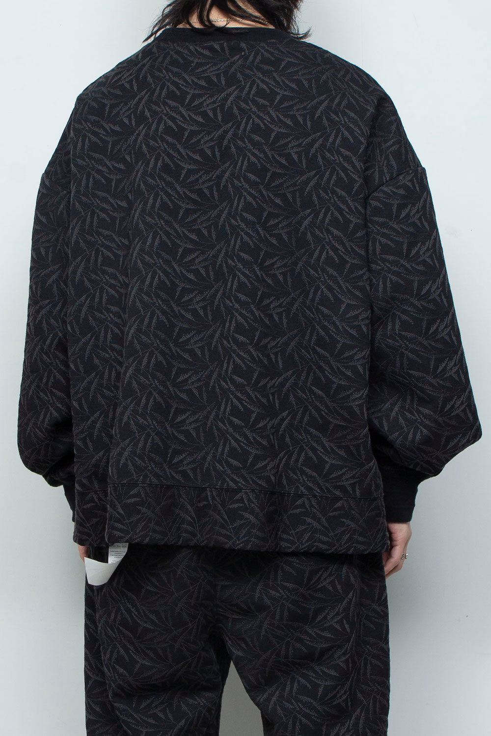 <LAST 1点> LB26SS-PO08-ETJ | フルエンブロイダリージャージープルオーバー | BLACK