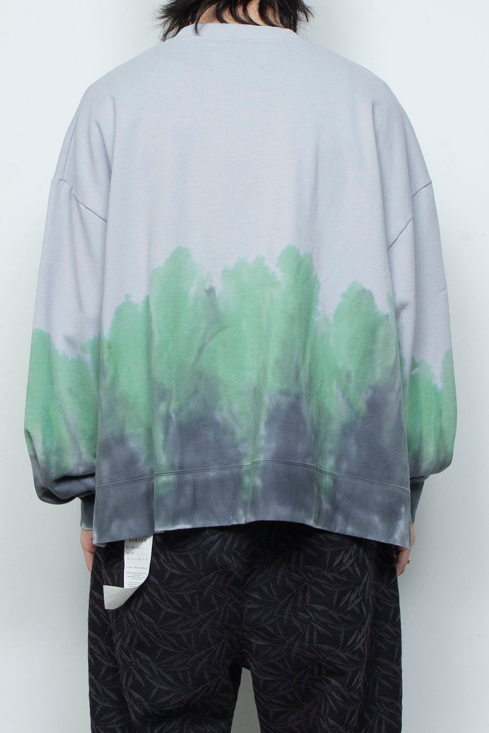 LB26SS-PO10-GDJ | ハンドダイドロングスリーブプルオーバー | ICE GRAY DYED