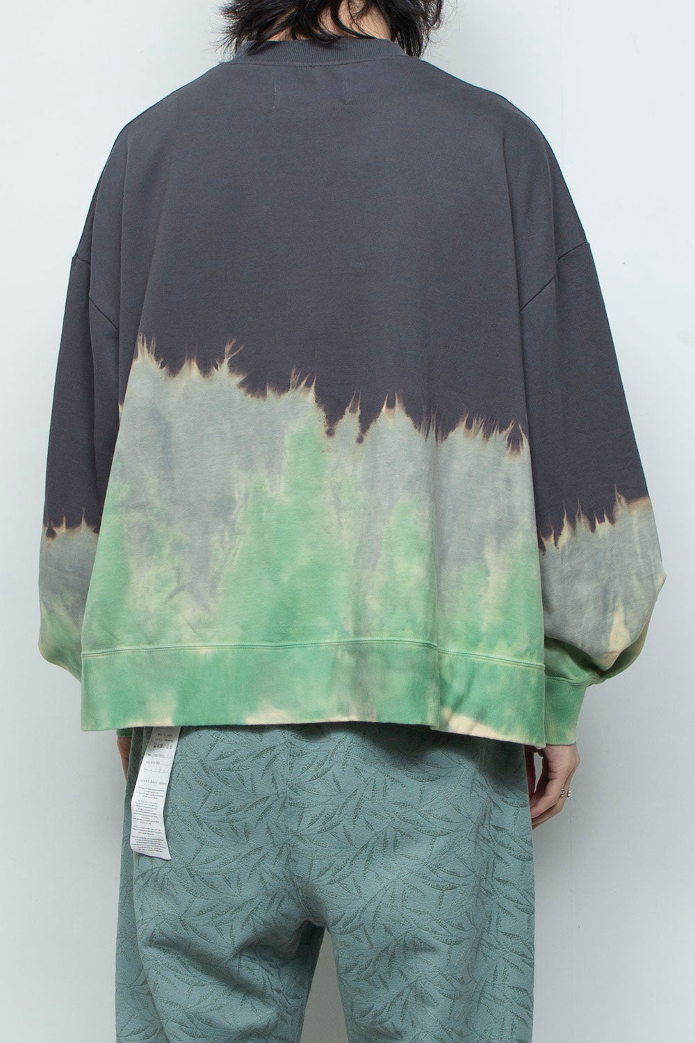 LB26SS-PO10-GDJ | ハンドダイドロングスリーブプルオーバー | SLATE GRAY DYED