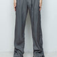 LB26SS-PT02-PDC | ピグメントウォッシュドローライズ5Pセミフレアパンツ | SLATE GRAY