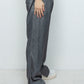 LB26SS-PT02-PDC | ピグメントウォッシュドローライズ5Pセミフレアパンツ | SLATE GRAY