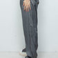 LB26SS-PT02-PDC | ピグメントウォッシュドローライズ5Pセミフレアパンツ | SLATE GRAY