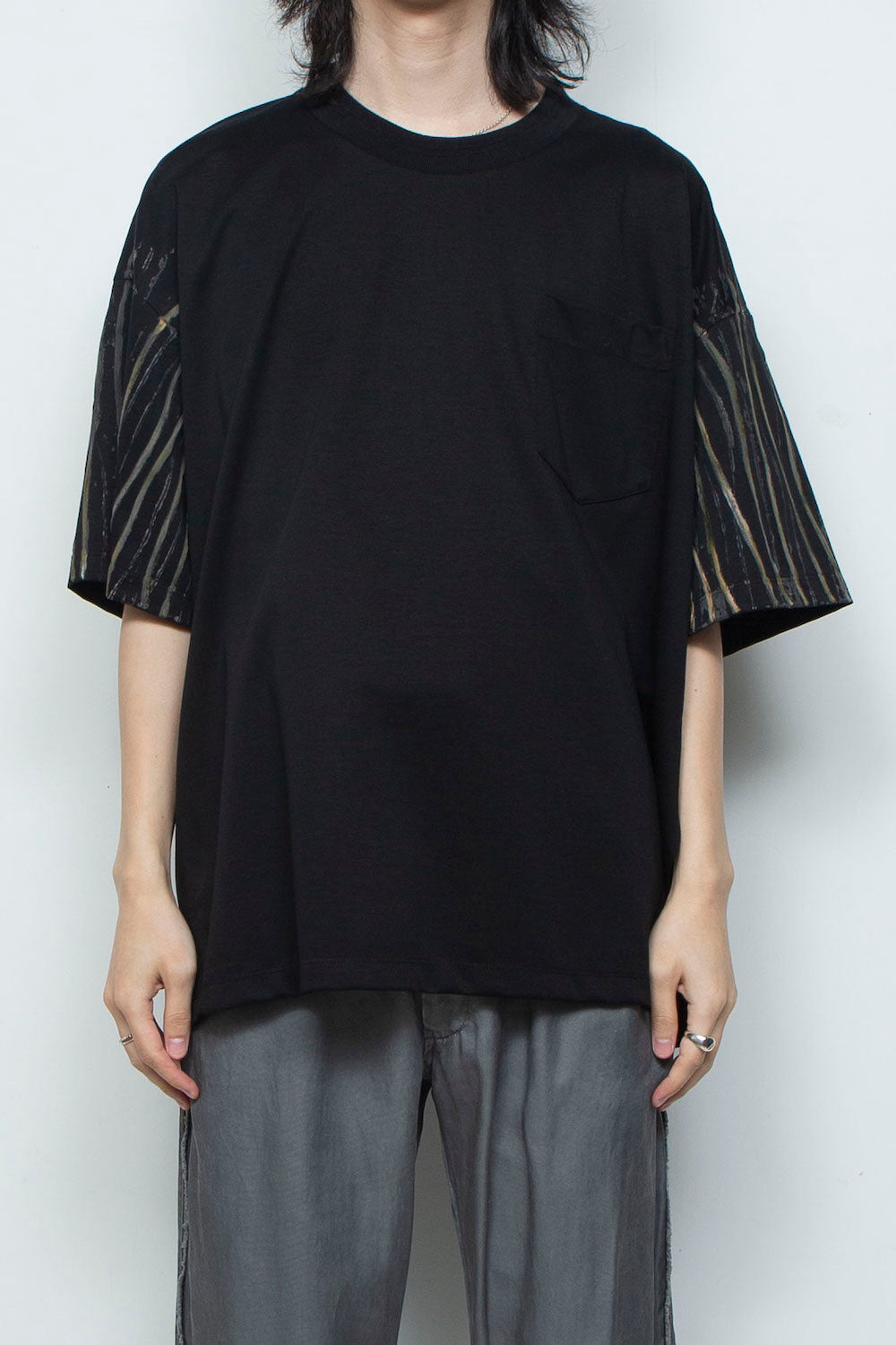 <last>  
LB25AW-TE09-HDP | 优质比马棉手绘T恤 | 白色</last>