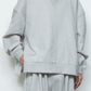 <LAST 1点> LB26SS-PO08-ETJ | フルエンブロイダリージャージープルオーバー | ICE GRAY