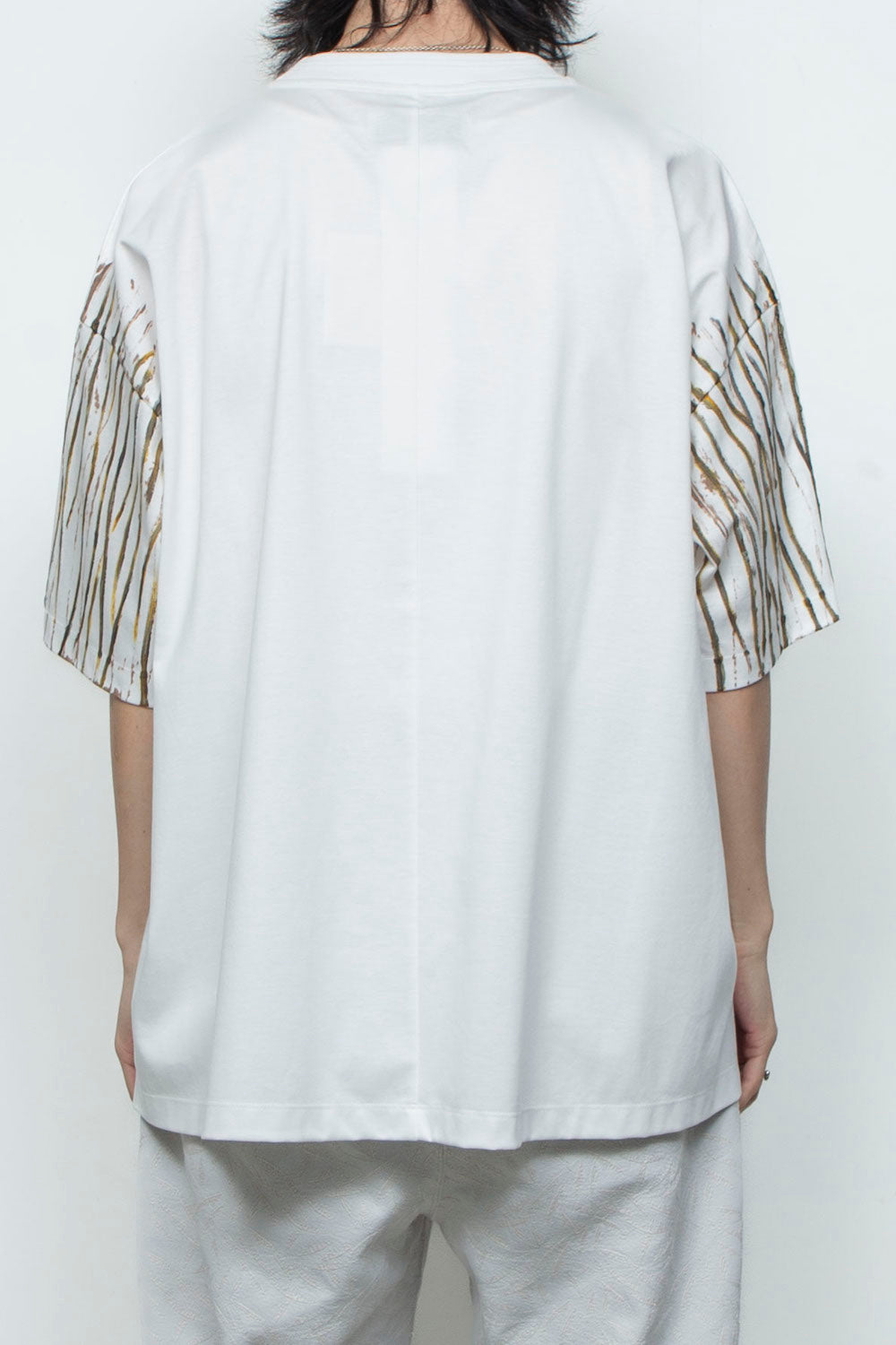 <last>  
LB25AW-TE09-HDP | 优质比马棉手绘T恤 | 白色</last>