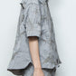 <LAST 1点> LB26SS-SH08-JQD | オリジナル蔦ジャガードショートスリーブコンパクトシャツ | IVY×CONCRETE