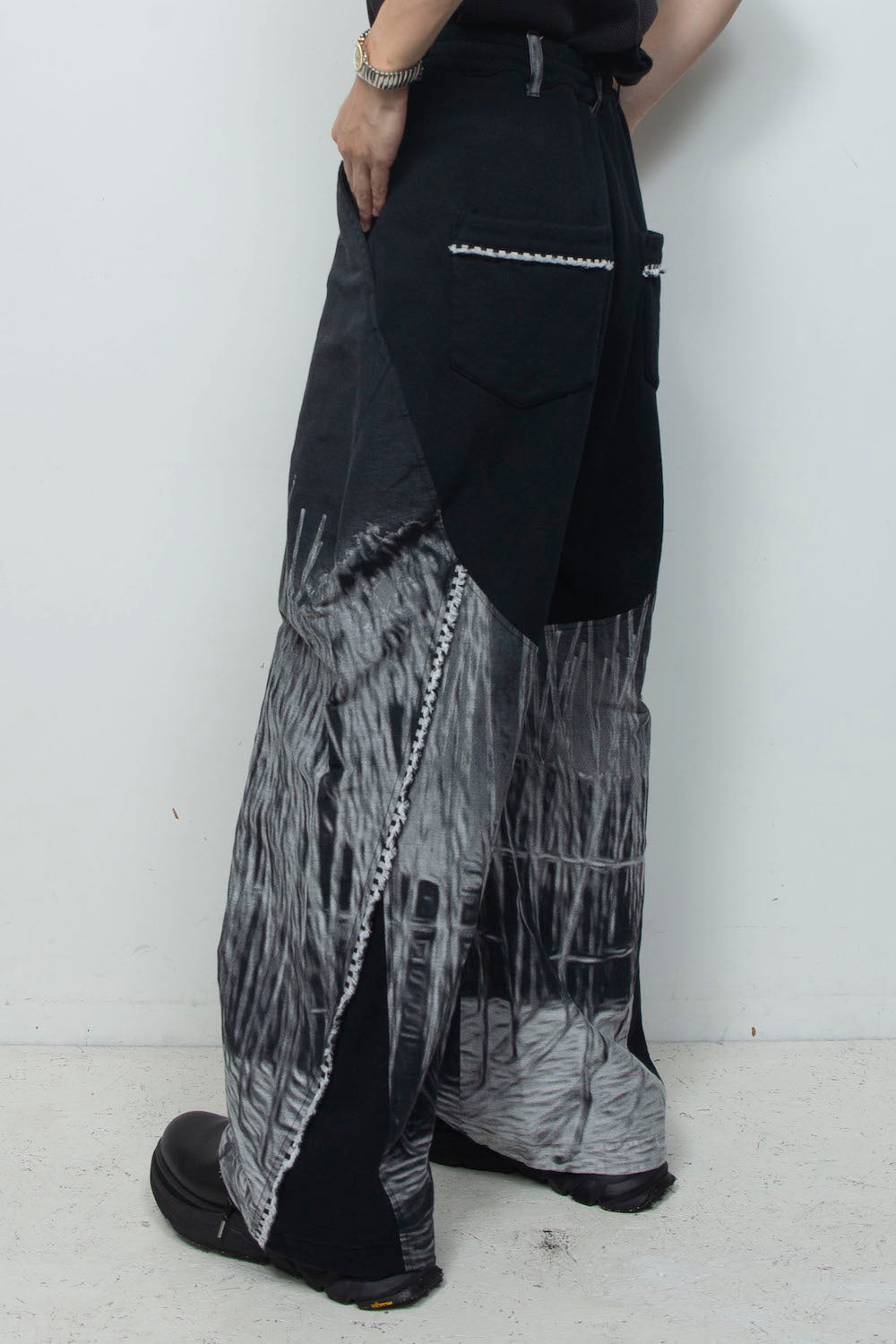 <last item> 
LB26SS-PT09-BDS | Original 3-Layer Sinflap Baggy Trousers | NATURAL</last>