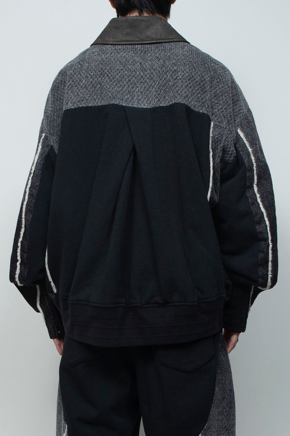 <last item> LB26SS-JK02-HPD | Foil Print Reconstructed Carpenter Denim Jacket | BLACK×FOIL</last>