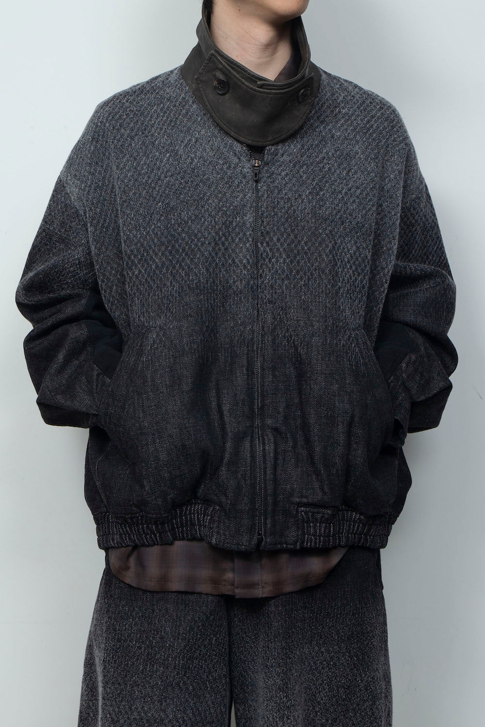 <last item> LB26SS-JK02-HPD | Foil Print Reconstructed Carpenter Denim Jacket | BLACK×FOIL</last>