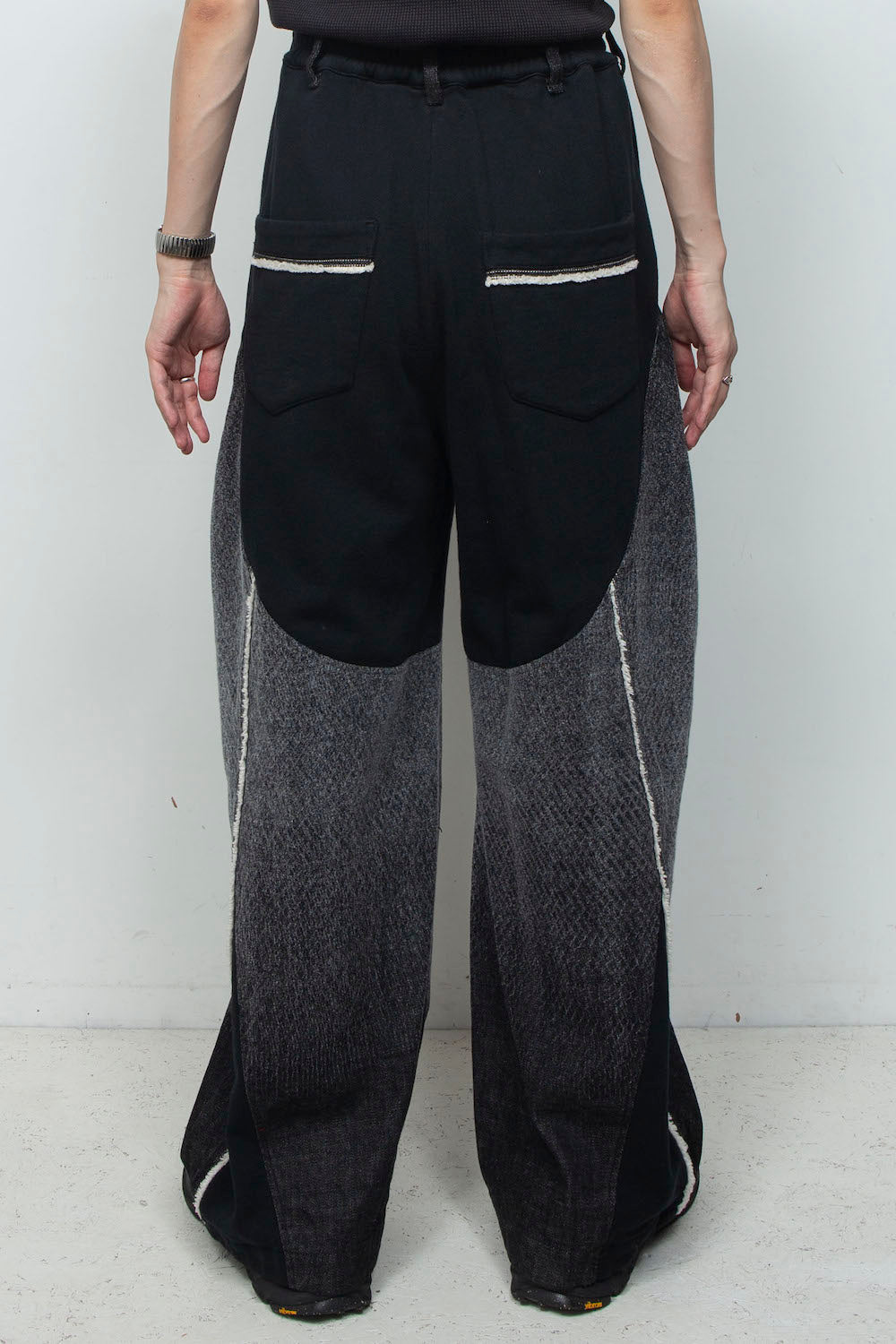 <last item> 
LB26SS-PT09-BDS | Original 3-Layer Sinflap Baggy Trousers | NATURAL</last>