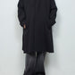 LB26AW-CO10-DFB | DOWN FABRICステンカラーコート | BLACK