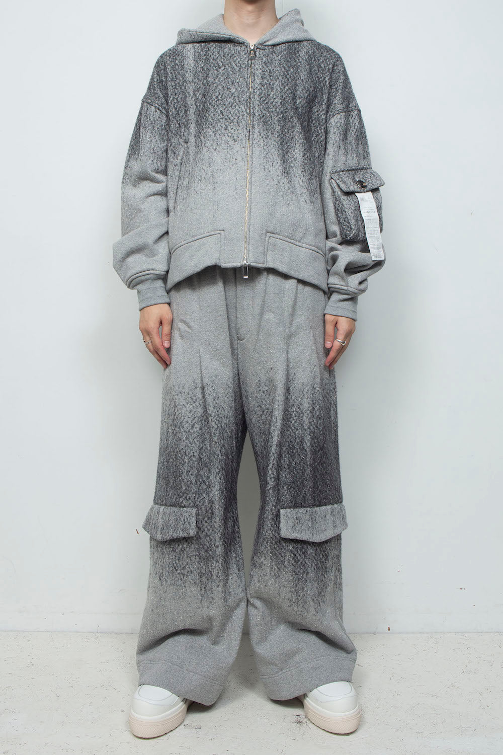<last item> 
LB26SS-PT09-BDS | Original 3-Layer Sinflap Baggy Trousers | NATURAL</last>