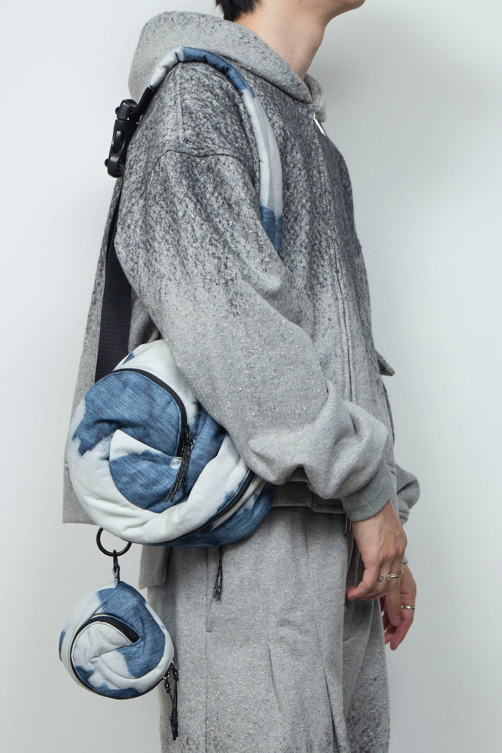 LB25AW-JK02-JQS | Reconstructed Carpenter Jacket (Jacquard) | IVY