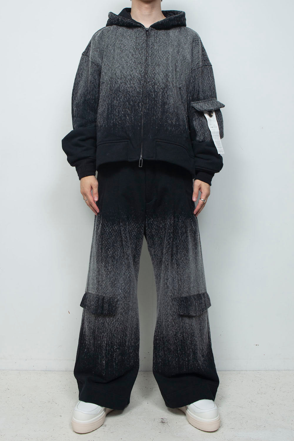 <last item> 
LB26SS-PT09-BDS | Original 3-Layer Sinflap Baggy Trousers | NATURAL</last>