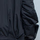 LB24SS-BL01-ULT-EMB | Multi-Embroidery Side Zip Flight Jacket | BLACK 
